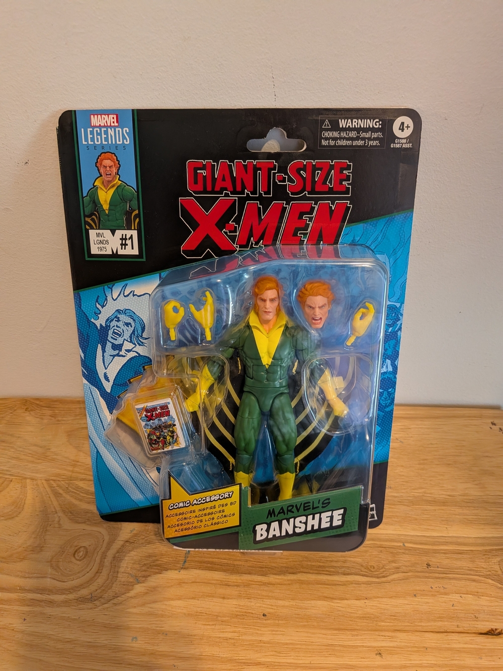 Marvel Giant-Size X-Men Banshee Action Figure - Green & Yellow